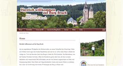 Desktop Screenshot of burg-bruch.de